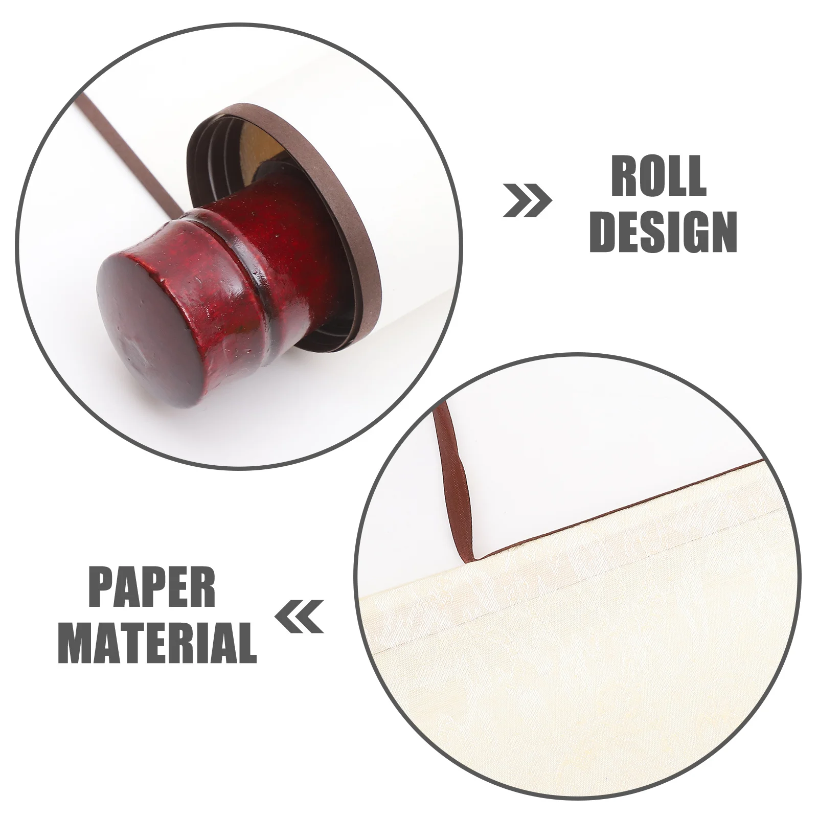 

Calligraphy Scroll Paper Premium Blank Hanging Scroll Chinese Paper for Painting Writing Art Home Office Decoration Calligraphy