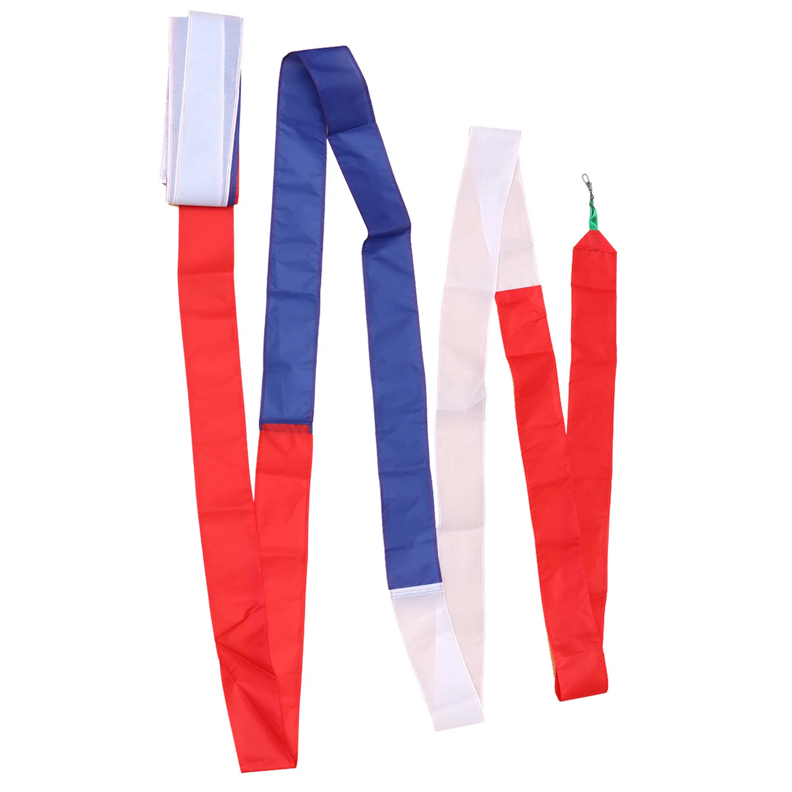 30M 길이의 다채로운 무지개 연 꼬리 스트리머, 스턴트 연용 대형 야외 연 액세서리 비행용 회전 리본