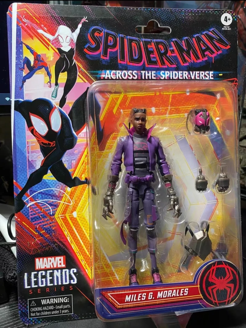 IN STOCK Hasbro Marvel Legends Series: Miles G. Morales (Spider-Man: Across The Spider-Verse) New Action Figures Toy