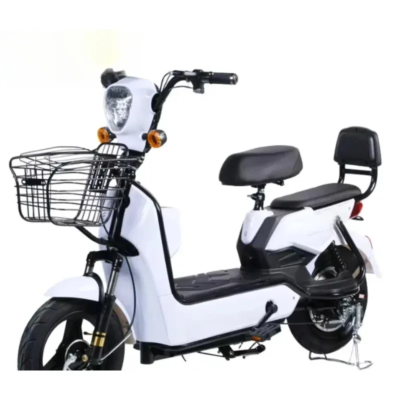 High-end 2025 New Men's Electric City Bike 48V Single Speed E-Bike With Integrated Rear Hub Motor And Battery M In China