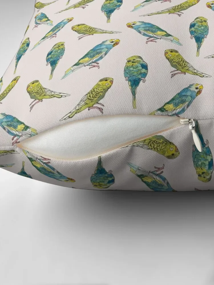 Budgies Throw Pillow luxury throw pillow covers Christmas Covers For Cushions home decor items pillow