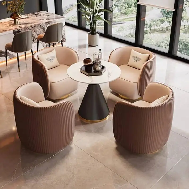 Luksusowy salon, biuro, sofa, recepcja firmy, nowoczesny stół, krzesło, sofa pojedyncza, sofa modułowa, salon komercyjny, meble domowe