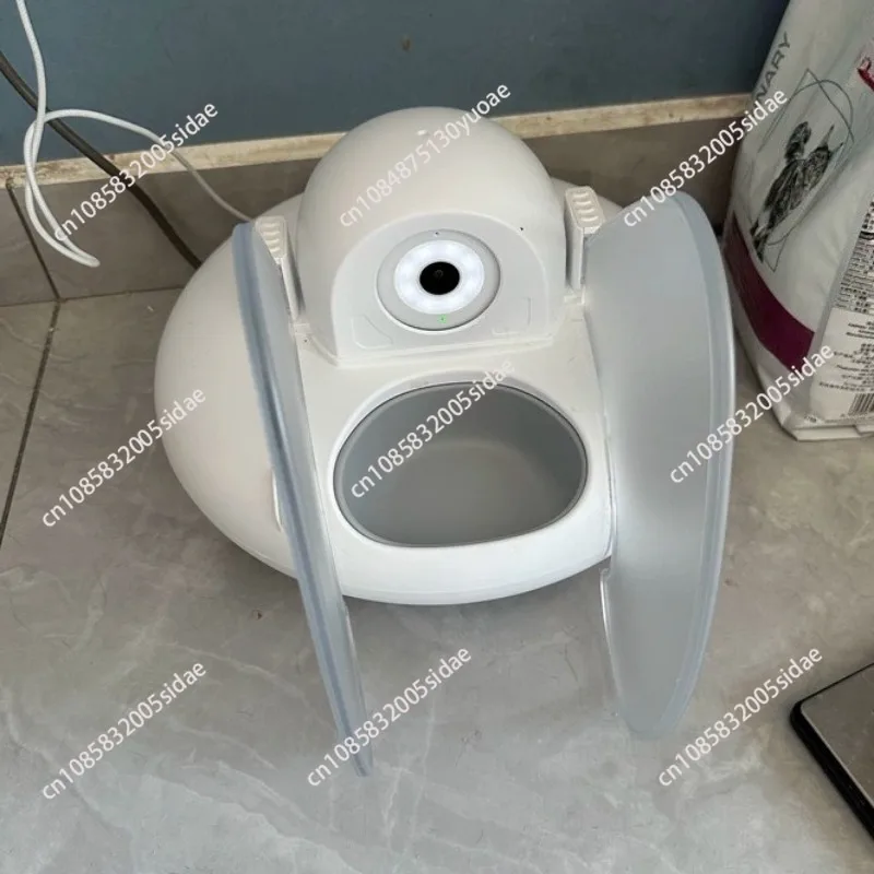 Smart Auto Cat Feeder Face Recognition HD Video Remote Control Fresh-Keeping Food Dispenser for Dry Wet Freeze Dried Cat Food