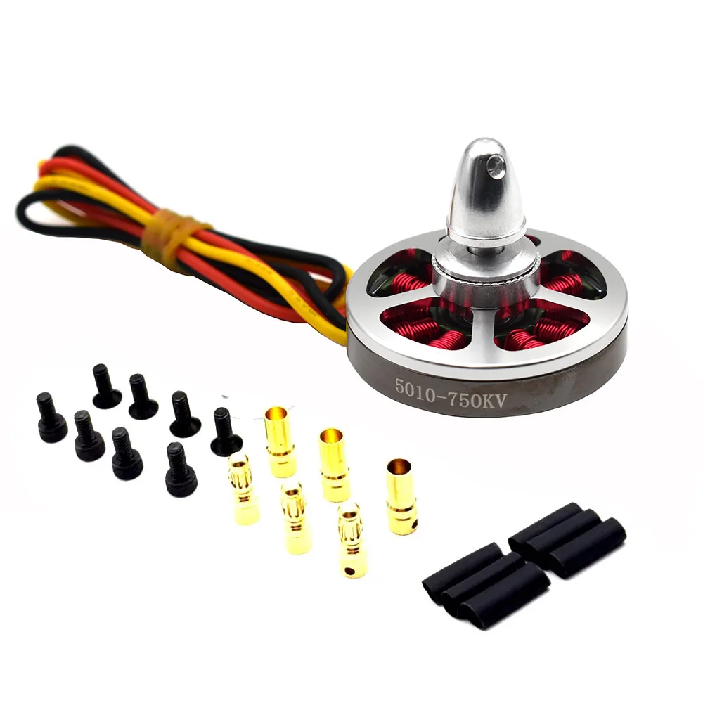 High quality 5010 360KV / 750KV High Torque Brushless Motors For ZD550 ZD850 Quadcopter and hexacopter aircraft FPV Drone