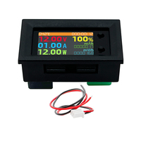 DC 0-200V 20A Digital Voltmeter 8in1 Multifunction Tester IPS LCD Voltage Current Power Energy Battery Electricity Test Meter