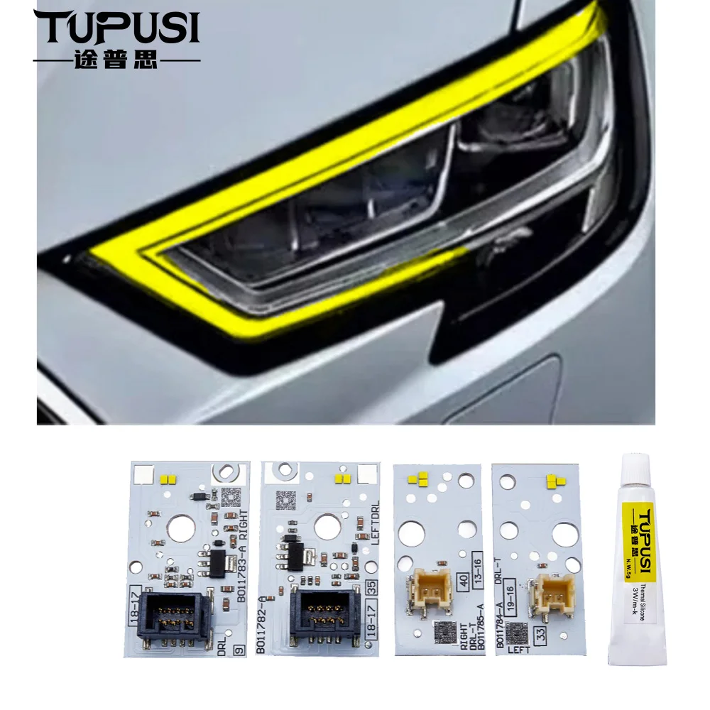 Matrix Light For Audi S3 RS3 A3 2017-2020 Daytime Running Lights LED Lightsource Boards DRL Chip Module 8V0998474A 8V0998473A