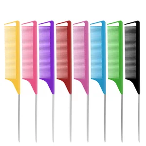 Anti-statik, Sivri, Kuyruk, Saç Tarağı, İğne, Çelik Fırça, Boya, Profesyonel saç Stilisti-Salon aksesuarları, Aksesuar Mağazası, 1 Adet Örneğin ilk 10 satışta bir doktor vardı-6 numara