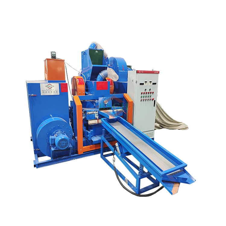 Scrap Copper&Plastic Separate  BS-D20 Automatic Mini Copper Wire Granulator Cable Recycling machine for metal recycling areas