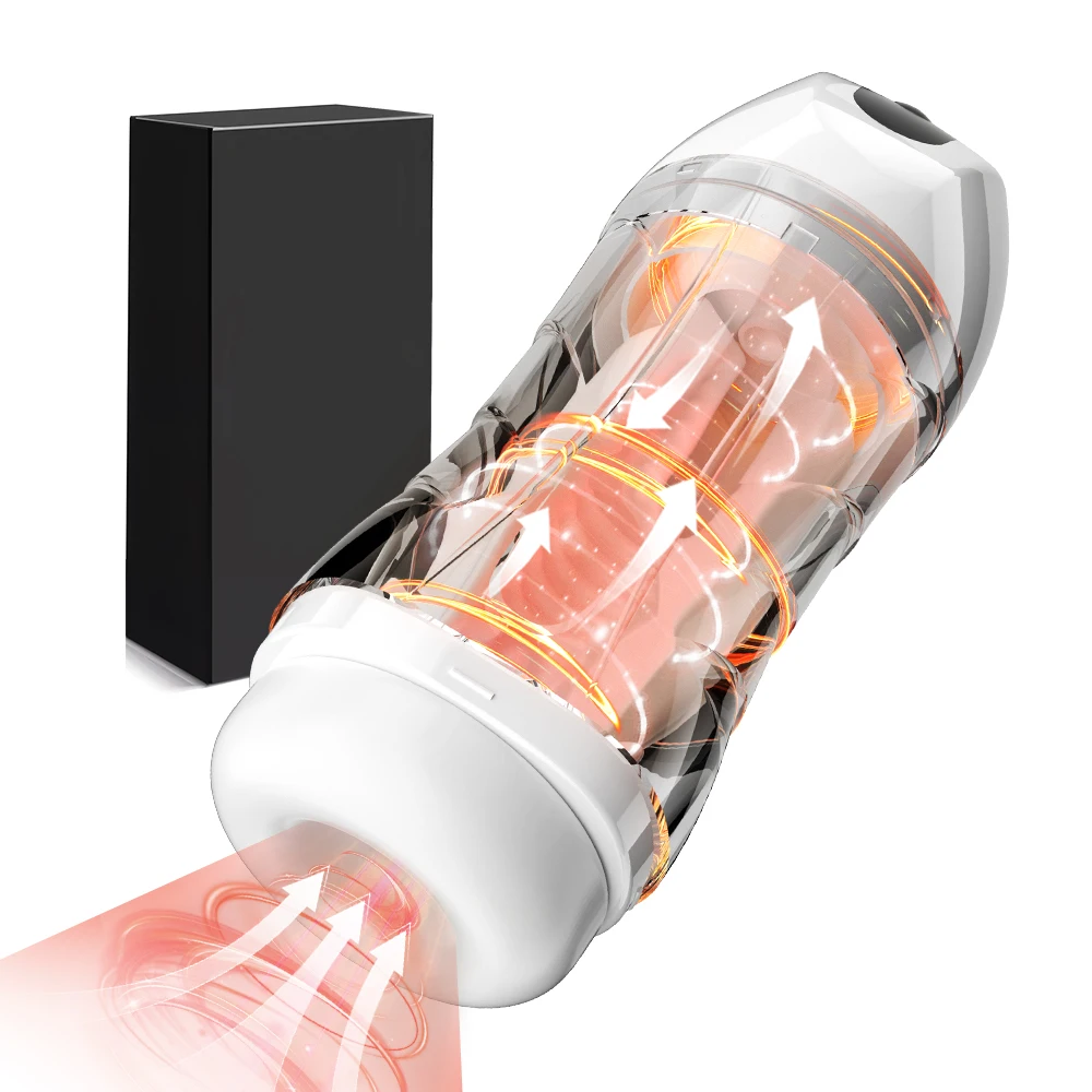 A Male Masturbator Featuring 5 Suction Modes and 10 Vibration Modes Suitable as a Male Masturbation Toy Penis Massager Adult Toy