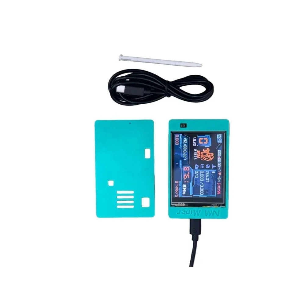 NerdMiner V2 NMMiner ترقية 2.8 بوصة عرض آلات التعدين المشفرة 1000KH/S سولو مينر المنزل استخدام BTC بيتكوين اليانصيب مينر #4