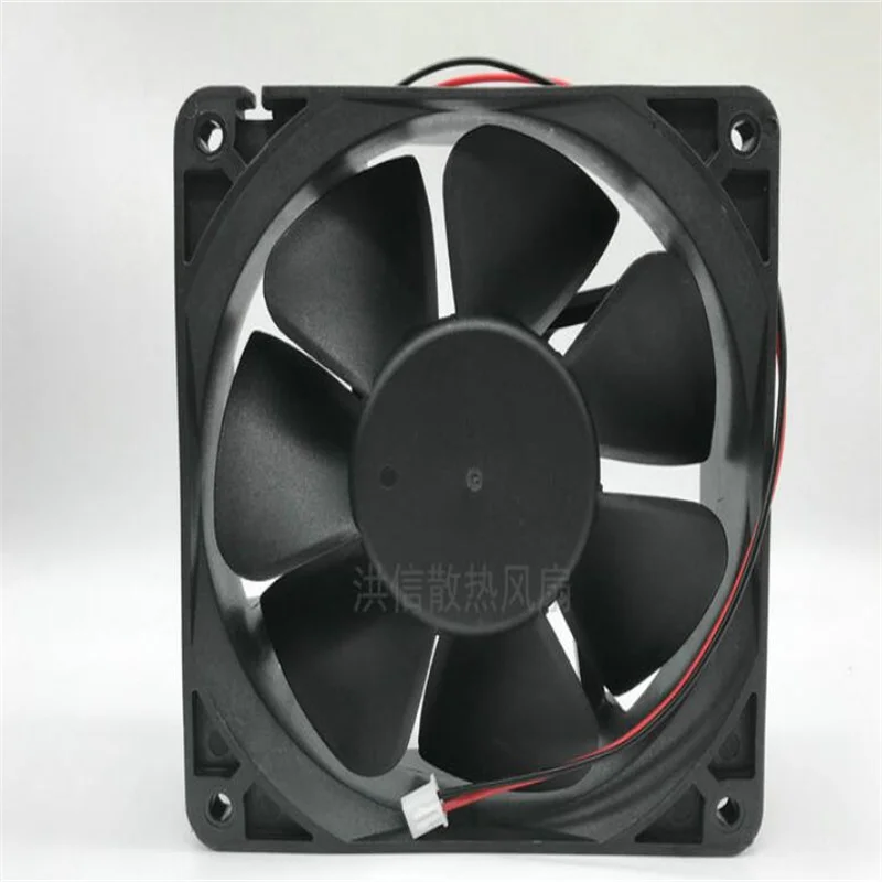 YXD12038HS24R DC24V 0.25A 6W two-wire welding machine cooling fan