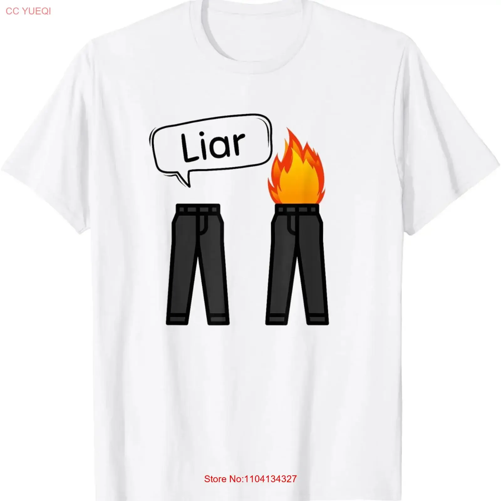 Don't Lie Funny Liar T Shirt  vintage Washed Versatile Unisex Breathable Stretched homme Top For Everyday Wear Soft