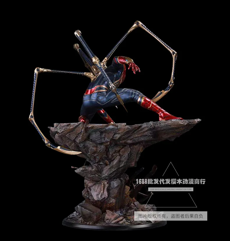 

32 см Человек-паук, супергерой, Человек-паук, фигурка Человека-паука, аниме, коллекция украшений, игрушки, модель для детей