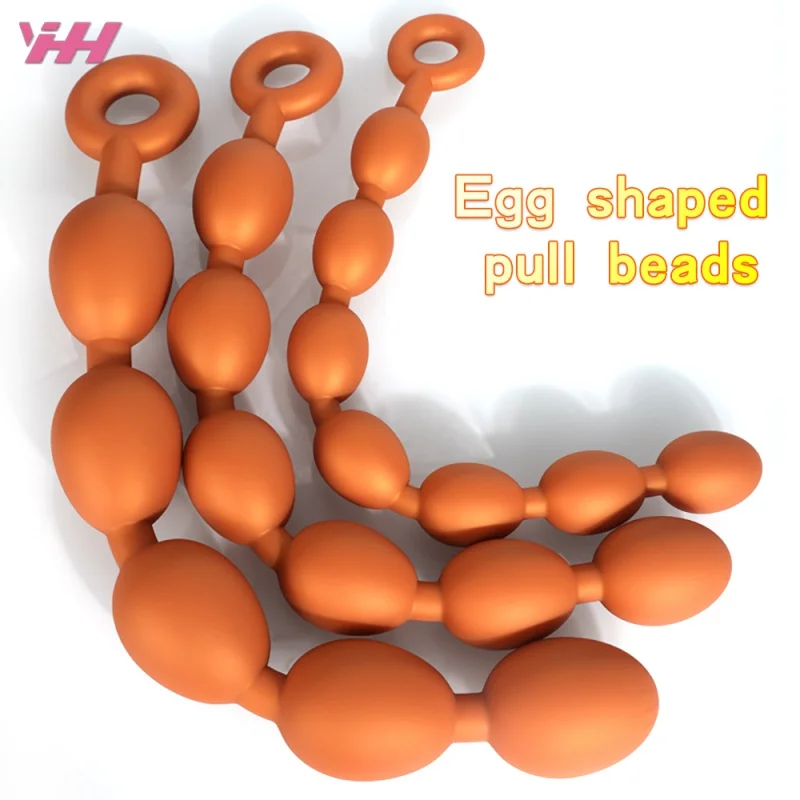 XXL Anal Sex Beads To For Men Silicone Large Butt Plug Balls Intimate Goods For Adults 18  Toys For Woman Gay Men Anus Dilator