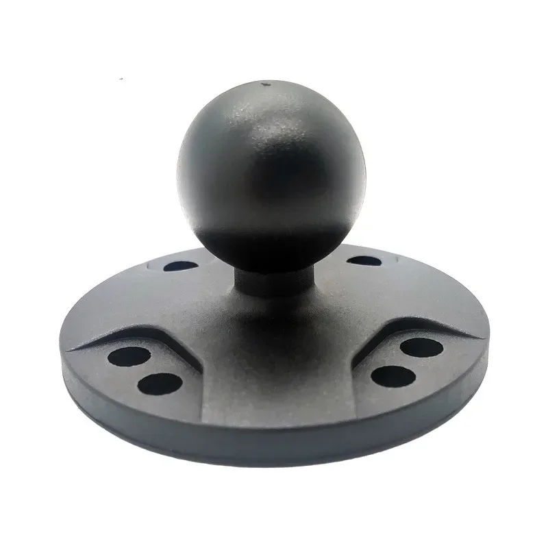 Drill Base Mount with AMPS Hole Pattern. Composite ABS Plastic with Rubberized Coating on Ball. Compatible with 1