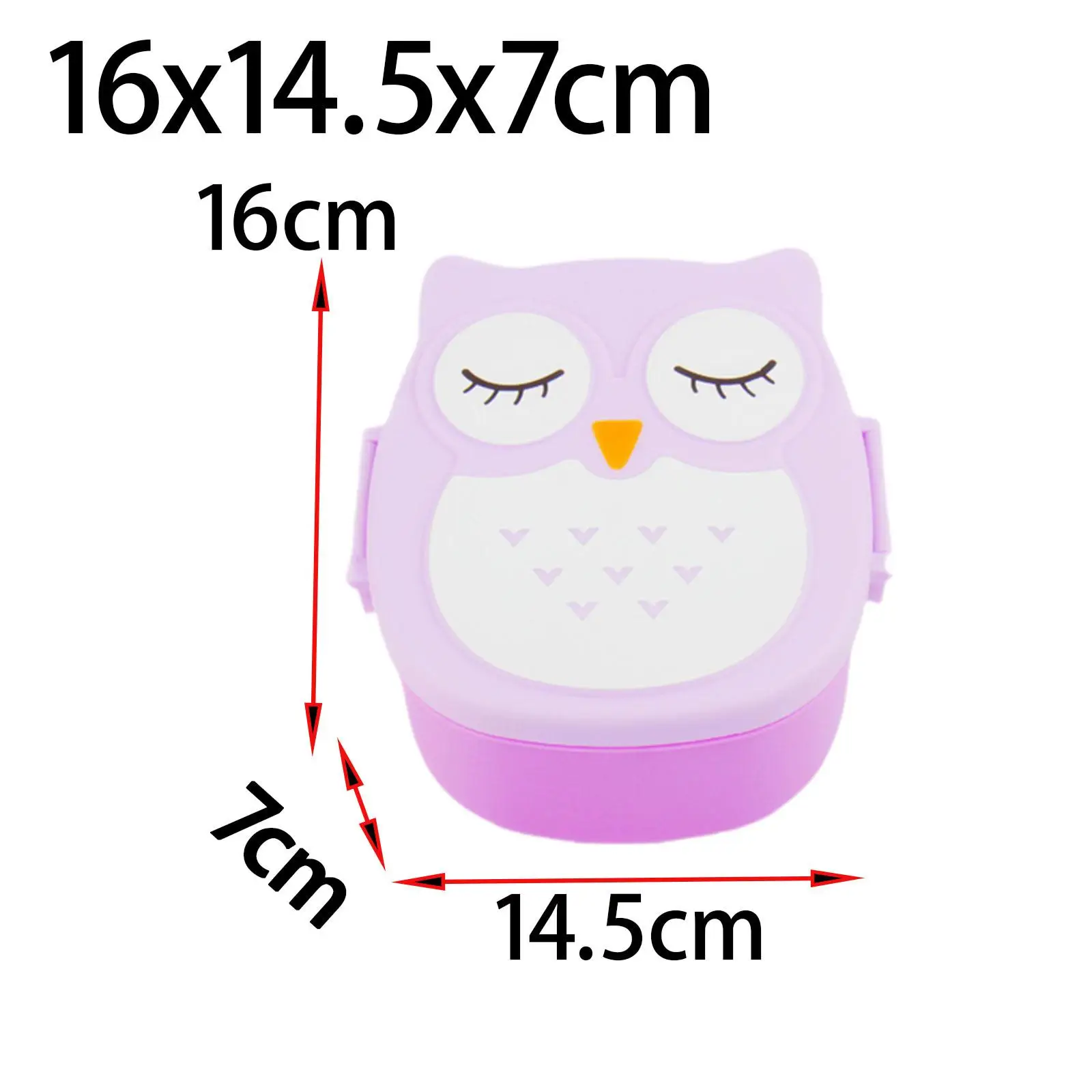 Owl Lunch Box Food Container Lunch Box for Kids for Travel Worker Picnic