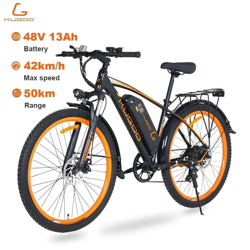

Электровелосипед KUGOO V3, 350 Вт, скорость 41 км/ч, 48 В, 13 Ач, запас хода 40-50 км, мотоцикл-скутер, электровелосипед