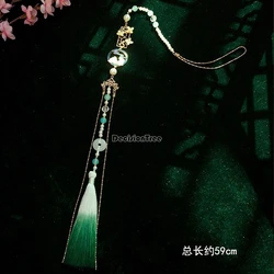 2026 chinese ancient style hanfu waist accessory forbidden step pressed collar versatile qipao hanfu pendant fairy elegant chain
