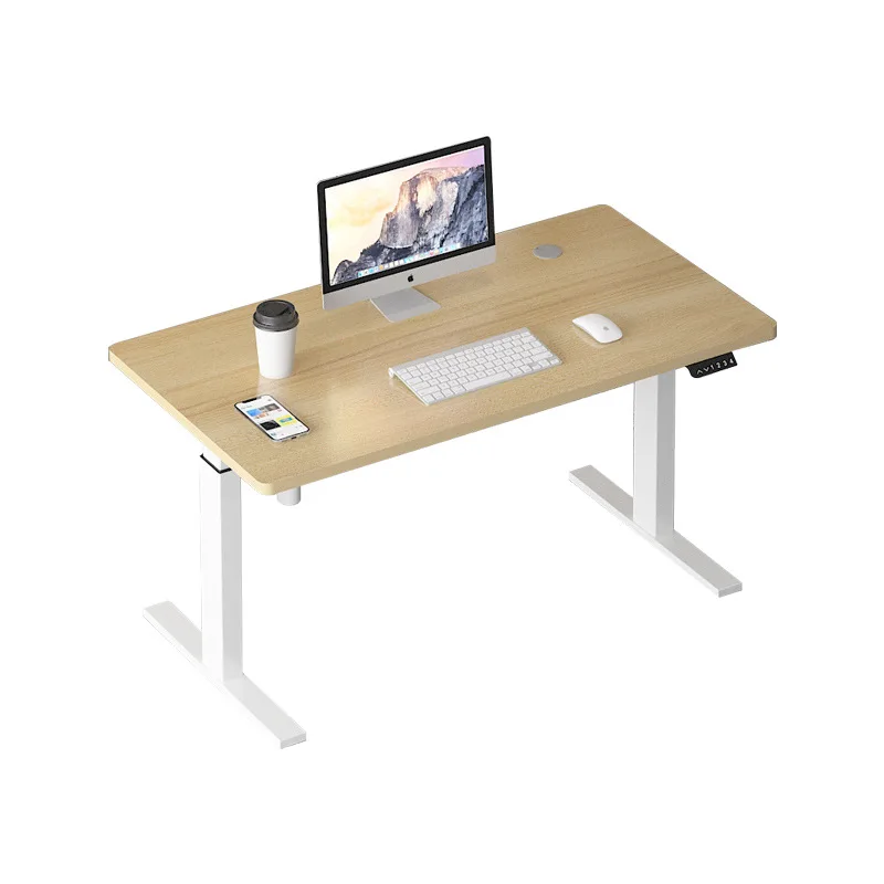 Modern simplicity, home desk, study office computer desk, single lifting function