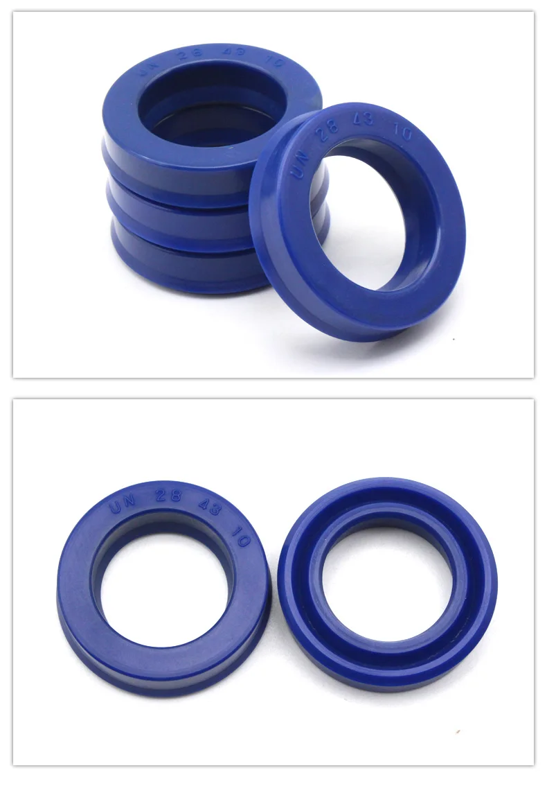 5Pcs UN/UHS/UNS Polyurethan Öl Dichtung Hydraulische Dicht Ring U Typ Y Typ Zylinder Hydraulische Stange welle Kolben Dichtung Gummi Ring – Detail 4