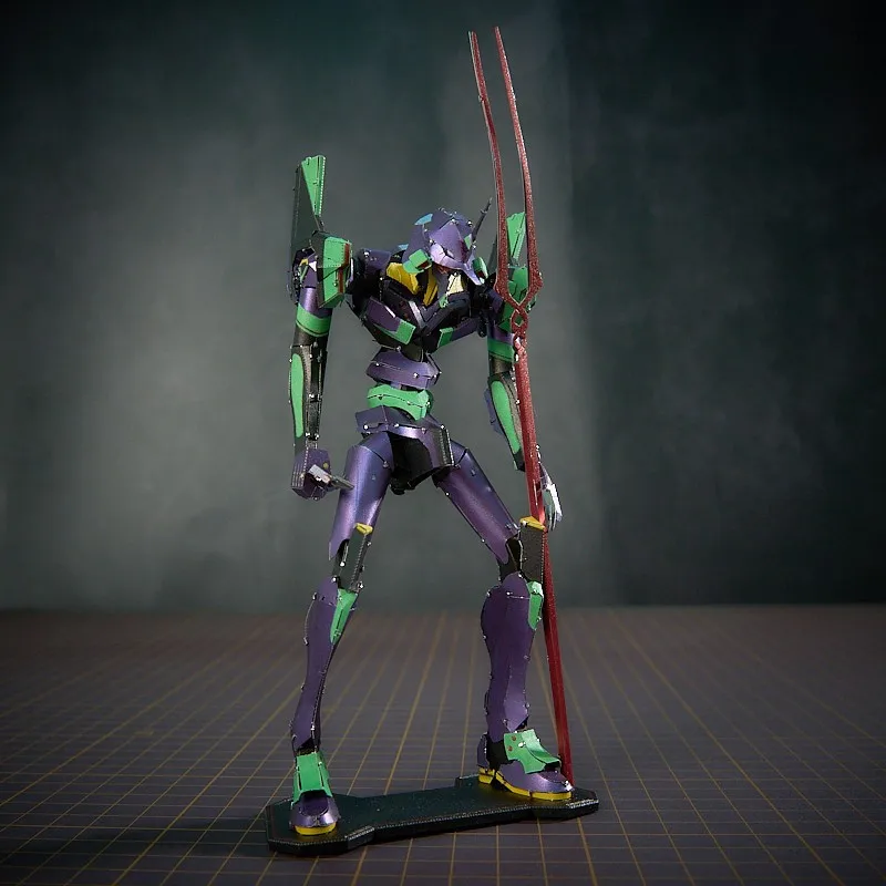 New Century Warrior 3D Metal Puzzle Eva Test Type Production Model Robots Jigsaw Puzzle Toys DIY Handmade Assembly Model Kits
