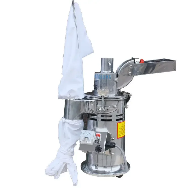 

Automatic Hammer Continuous Mill Herb Grinder mincers DF-15 Grinder Capacity 1-15kg/h Rotate Speed 20000r/min H#