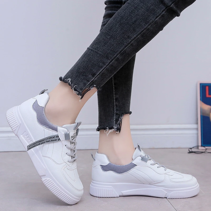 New Spring and Autumn Women's Sports Vulcanized Shoes Spring Running Casual Breathable Summer Women's Shoes 35-44 image 5