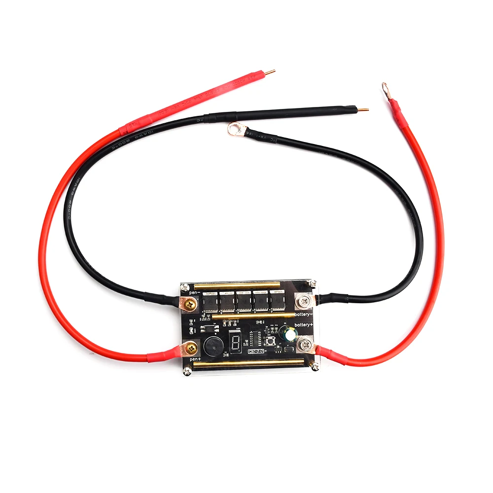 Saldatrice a punti Kit fai da te portatile 12V 18650 batteria al litio accumulo di energia saldatrice a punti PCB Circuit Board attrezzatura per saldatura
