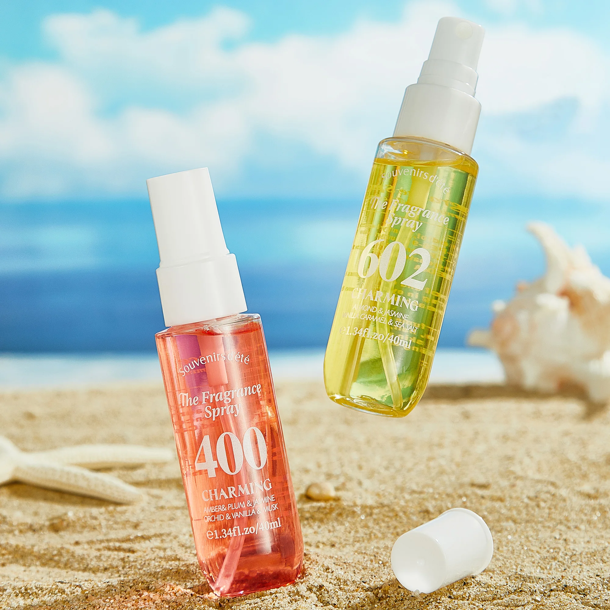 4pcs light fragrance spray set, flower and fruit fragrance, lasting formula, fresh fragrance, ideal holiday gift for girls view 5