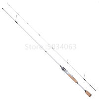 Spinning Casting Fishing Rod Carbon Fiber 1.68m UL Power Lure Weight 2-5g Max Fishing Weight 1KG Ultralight MF Action Pole