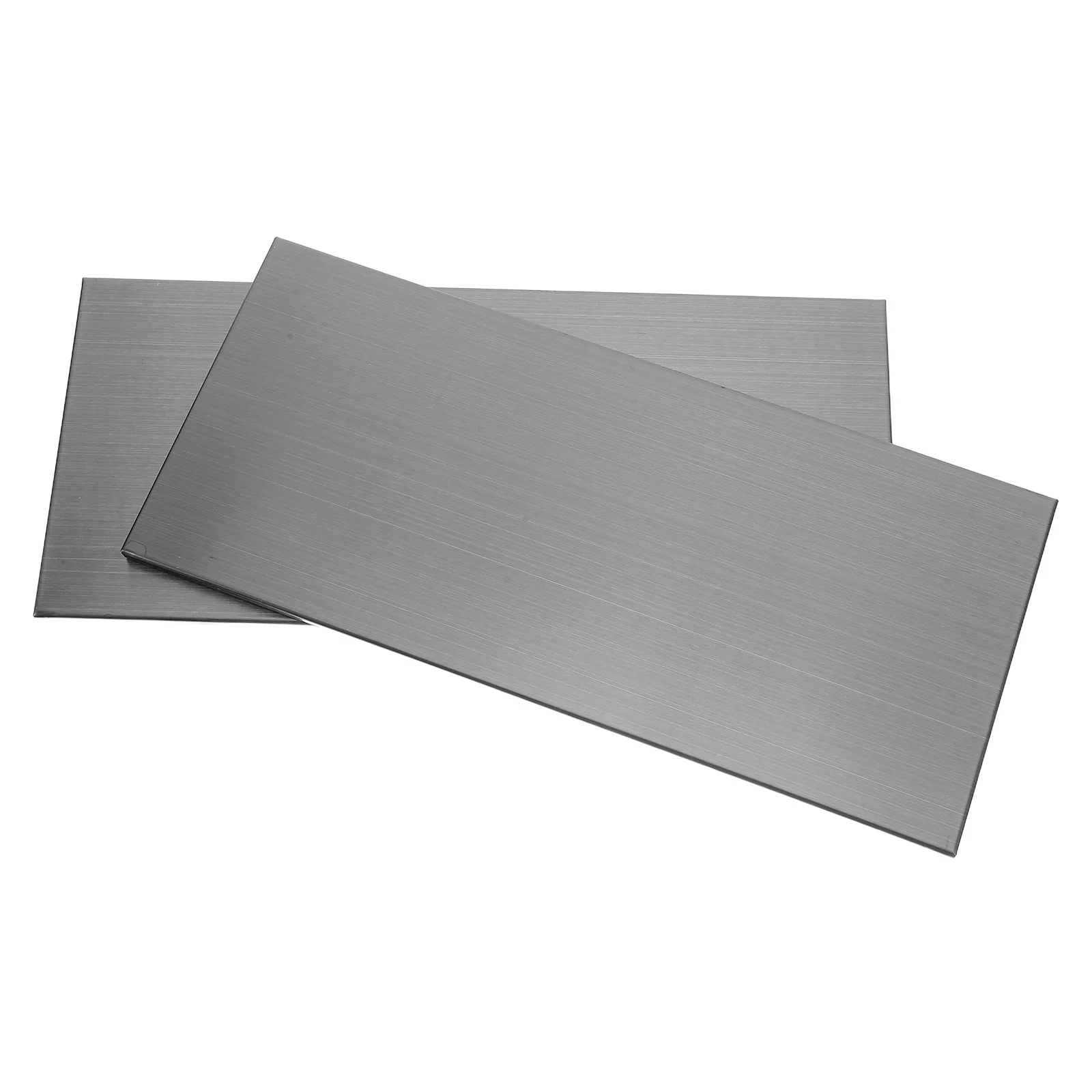 2 قطعة علامة باب معدنية فارغة 25X11 سنتيمتر ذاتية اللصق الفولاذ المقاوم للصدأ مكتب لوحة اسم النقش مجلس غرفة المكتب تسجيل لاصق #4