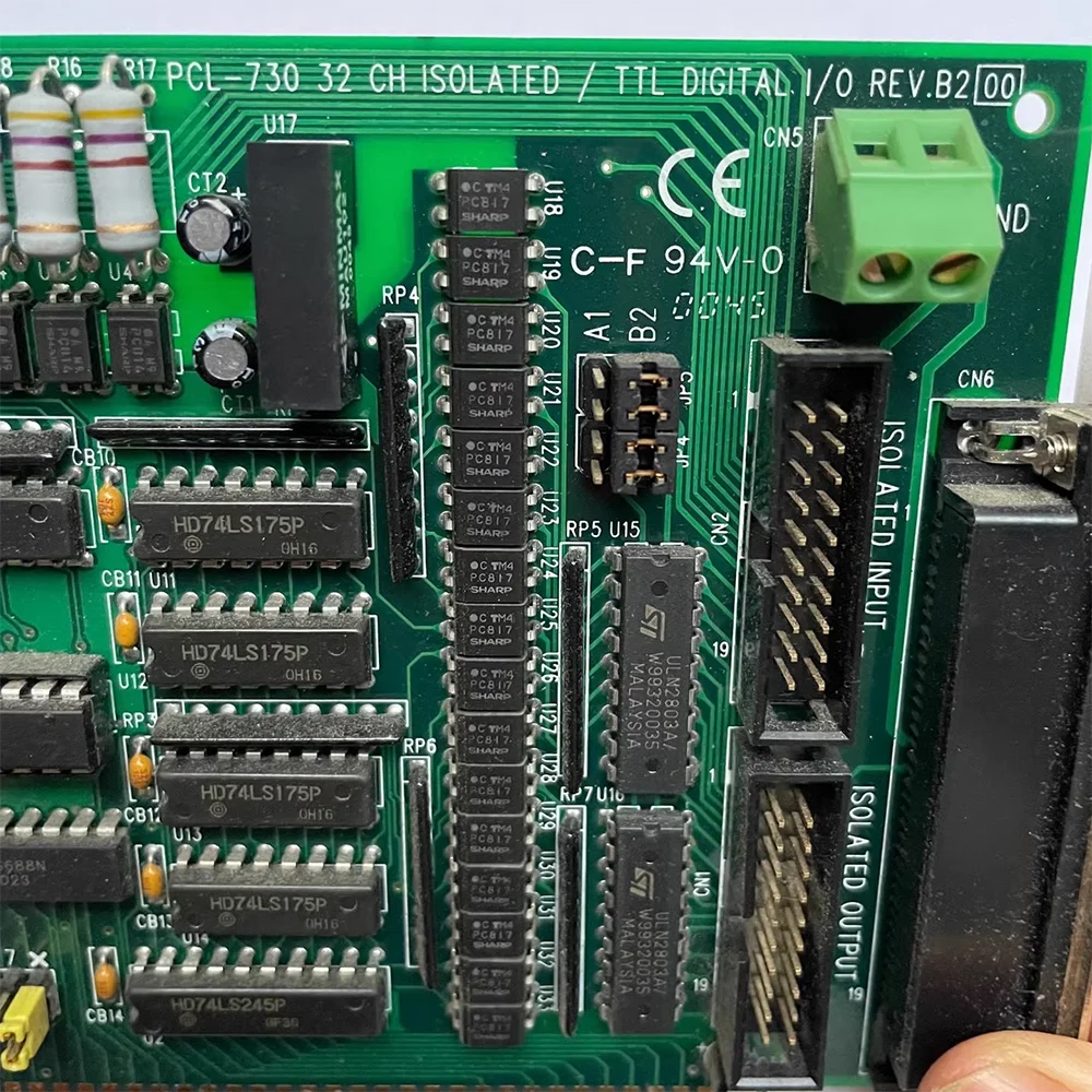 

For Advantech 32 Channel Isolated Digital input/output ISA Card PCL-730 REV B2
