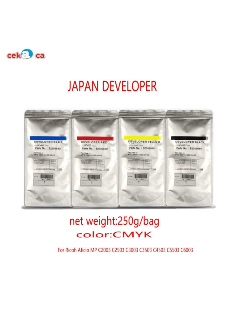 Wholesale JAPAN Developer Powder For Ricoh Aficio MP C2003 C2503 C3003 C3503 C4503 C5503 C6003 MPC 2003 2503 3003 3503 4503 5503