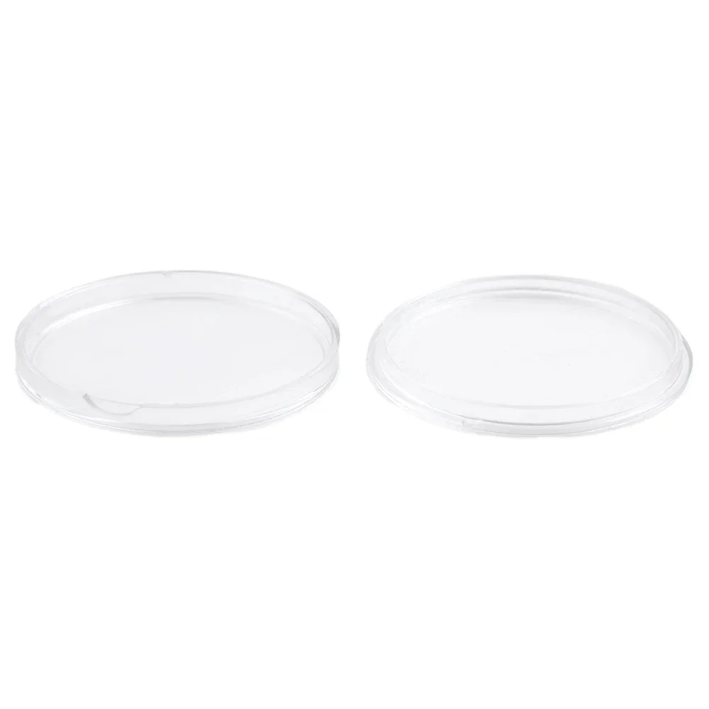 Pack of 100 Plastic Round Coin Capsules Cases Boxes 41mm Diameter for 1oz Collector Storage with Double Protection