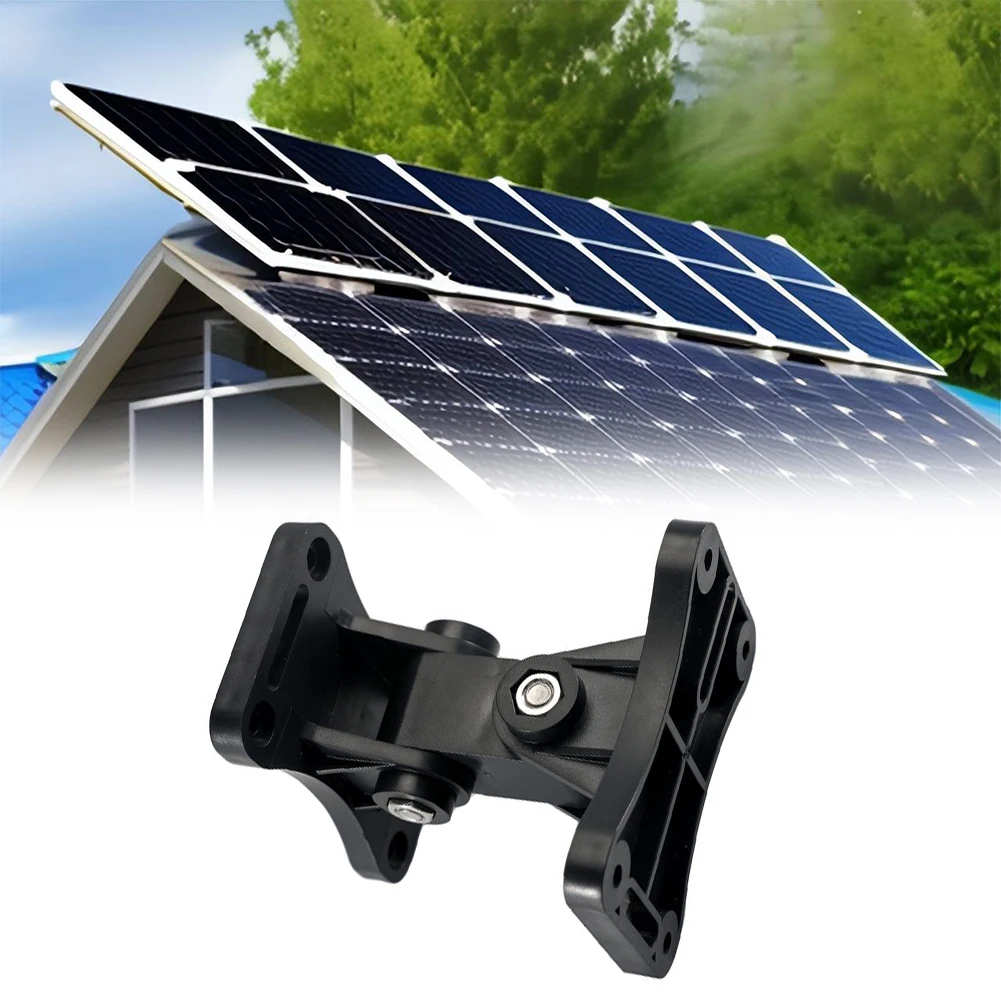 Small power solar panel bracket adjustable angle installation compatible with 1W to 10W photovoltaic modules made of ASA plastic