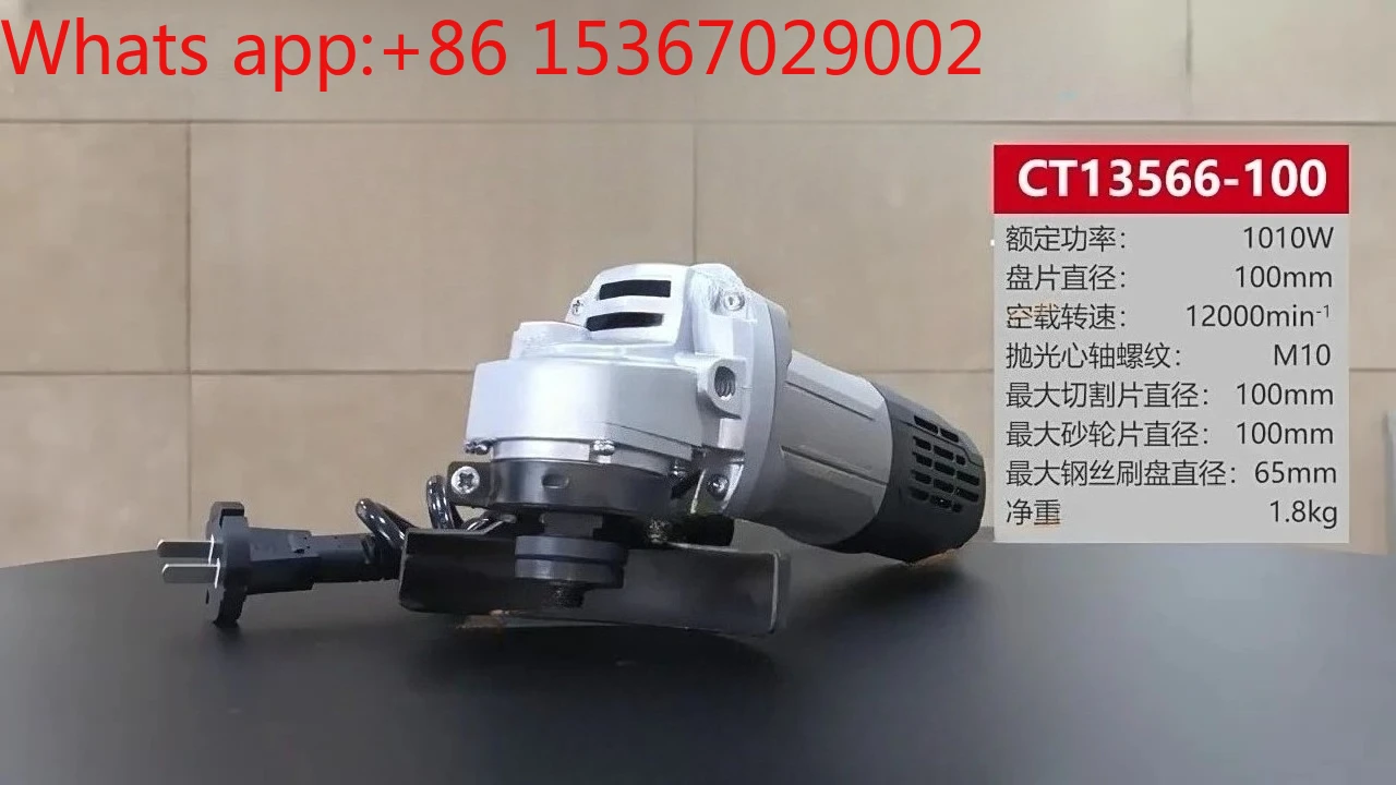 Angle Grinder - Heavy Duty 850W Electric Grinding Polishing Cutting Machine, Mini Hand Sander with Multi-Tool Kit