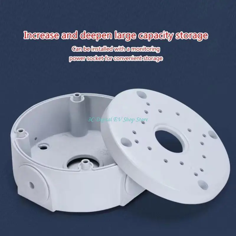 E74D Strong and Long Lasts Waterproof Junction Box Hide Cable Box for Camera CCTV Equipment Mount Not Easily Deformed