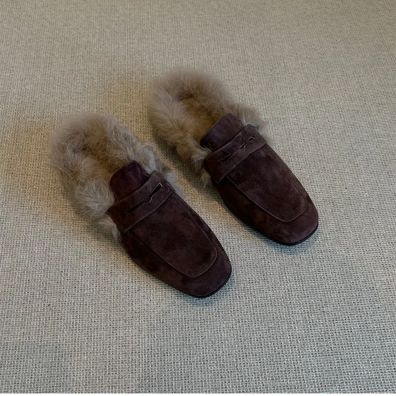 الكعب العالي الخريف الشتاء ماري جين أحذية زائد الصوف 2025 المرأة كتلة كعب رقيق حذا فردي للسيدات