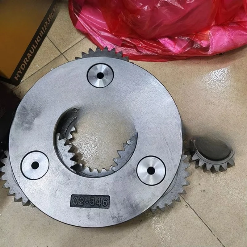 

Rotary bracket first assembly excavator