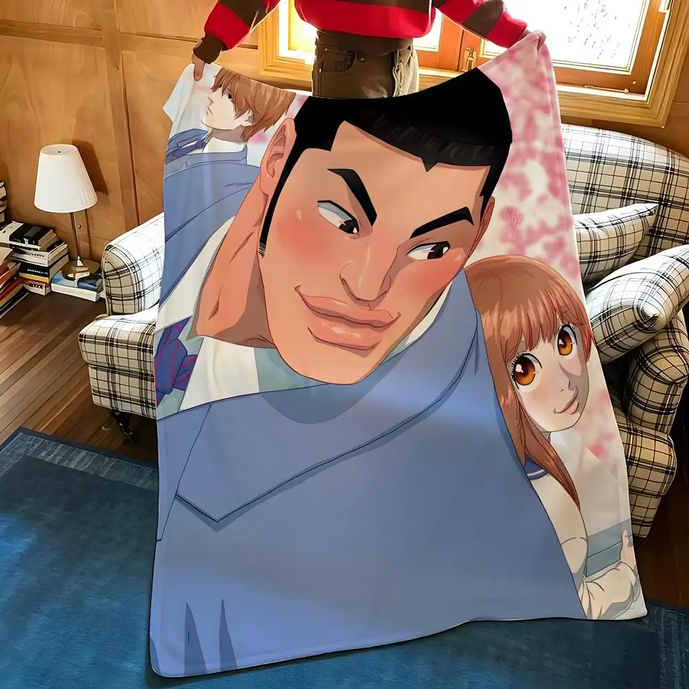 Anime O-Ore M-Monogatari Throw Flannel Cozy Print Blanket, Portable, Durable  Machine Washable cute Cool