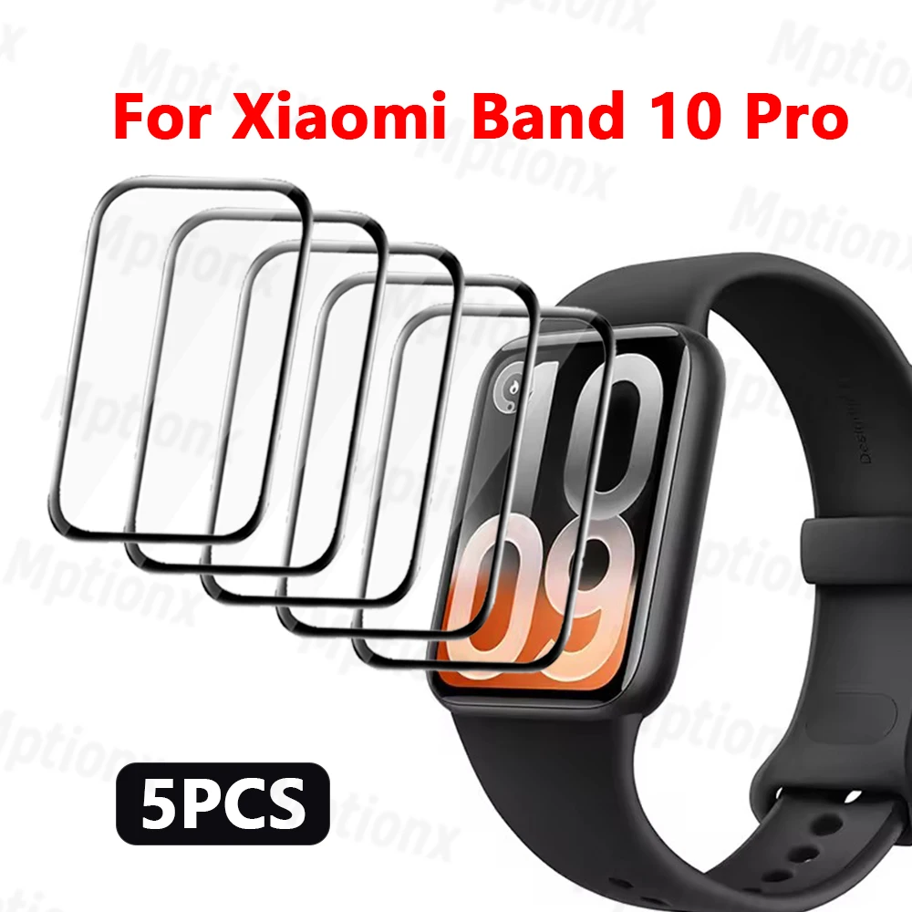 Displayschutzfolie für Xiaomi Smart Band 10 Pro Gebogene Weiche TPU HD Klare Kratzfeste Folie für Xiaomi Band 10 Pro Zubehör – Detail 10