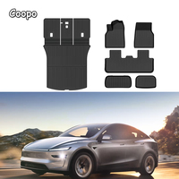 For Tesla New Model Y Juniper 2025 TPE Floor Mats Durable Design Waterproof Luggage Mat Foot Pads Modely Trunk Mats Accessories