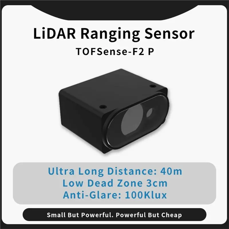 FEDI-Laser Radar Module Tofsense-F2 P Lidar Ranging Sensor Range Finder UART IIC Serial Port STM32 APM/Pixhawk
