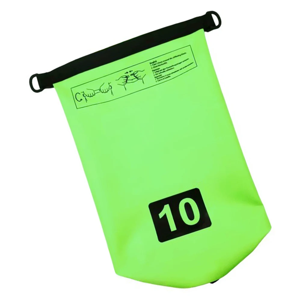 

Waterproof Bag For Beach Trips Kayaking Storage Sack 10L Waterproof Bag Lightweight And Portable Design For Beach Adventures