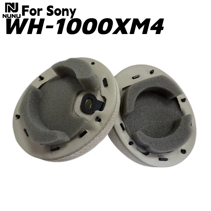 

Replacement Breathable football net memory foam EarPads With buckle for Sony WH-1000XM4 Headphones Repair Parts Never shed skin