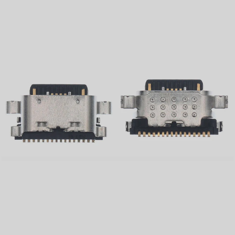 1PC USB 16pin Female Socket Port Connector For Transsion Infinix Note40Pro X6851 X6852 Zero30 4g Tail Plug Charging Interface