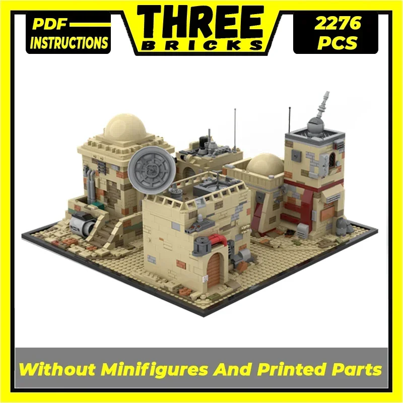 Star Movie Model Moc Building Bricks Desert Empire Fortress Technology Modular Blocks Gifts Christmas Toys DIY Sets Assembly