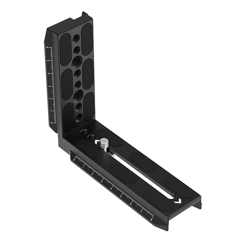 L Halterung Kamera Schnell wechsel platte für Dji Ronin S4/S3/S2 Gimbal Vertikal Stabilisator Zubehör l Form halter für Arca Schweizer – Detail 9
