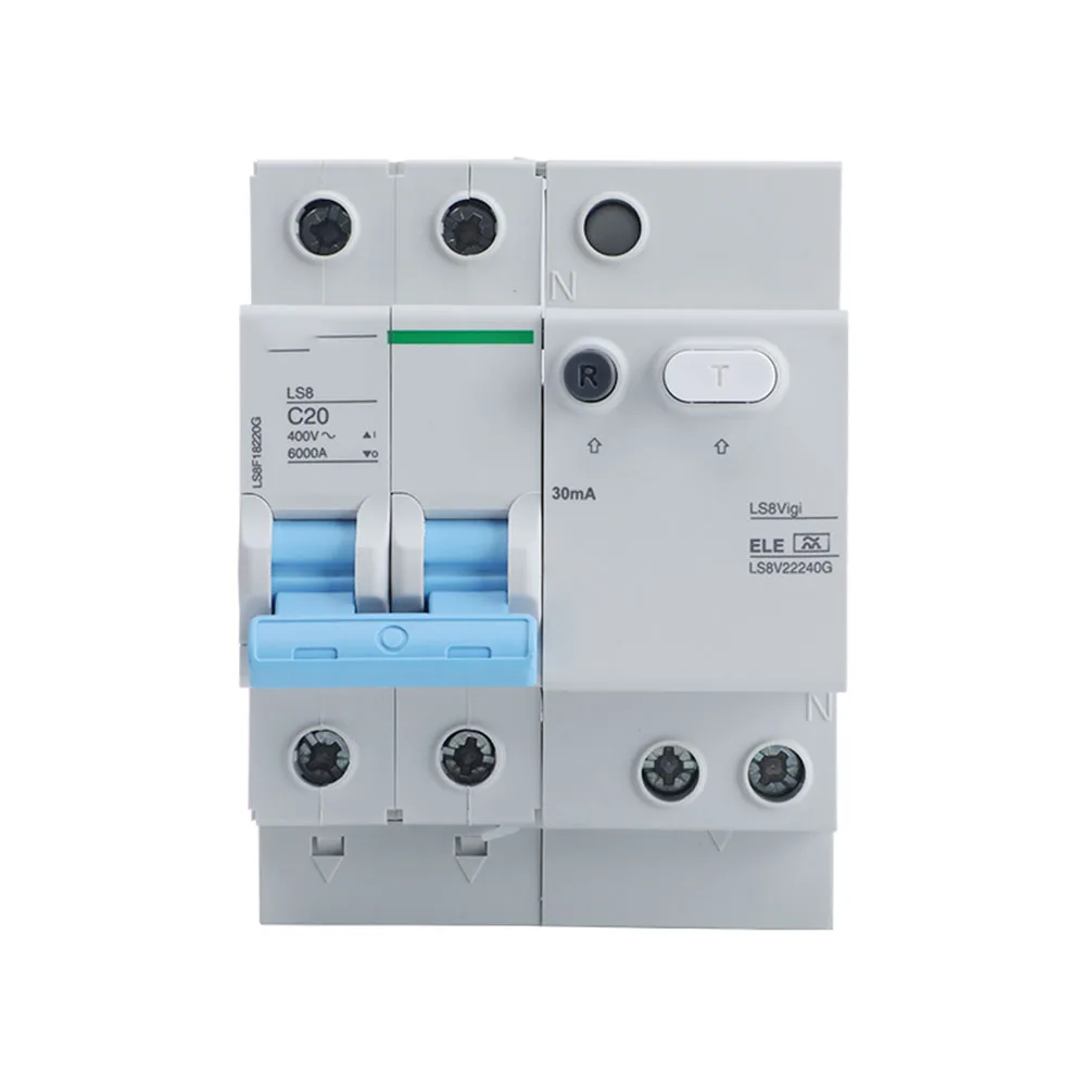 Original new LS8 1P/2P/3P/4P FOR Schneider LS8 household leakage current complete circuit breaker, economical 1P2P3P4P 10A-63A