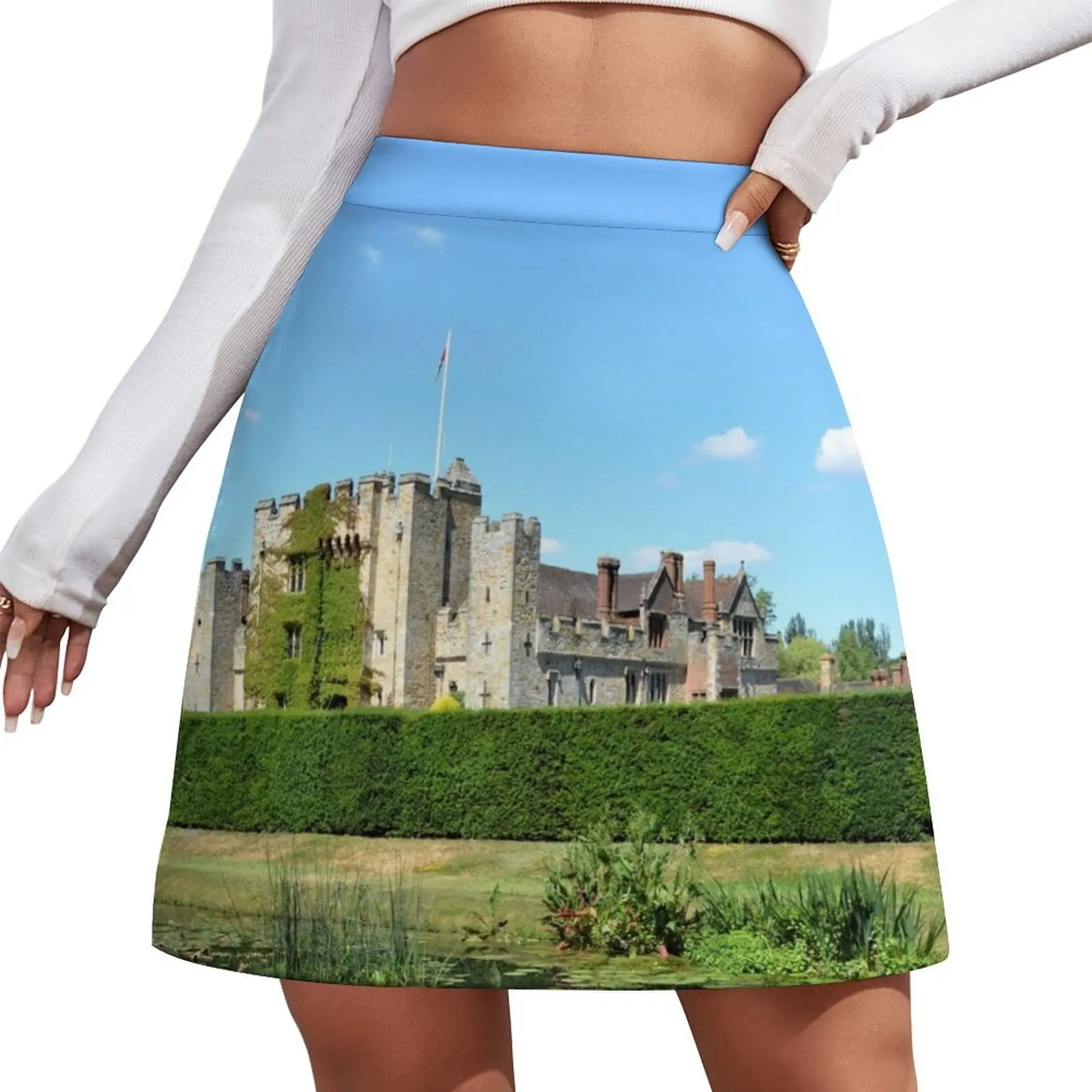 

a summers castle Mini Skirt novelty in clothes clothes for women Skort for women outfit korean style Mini Skirt